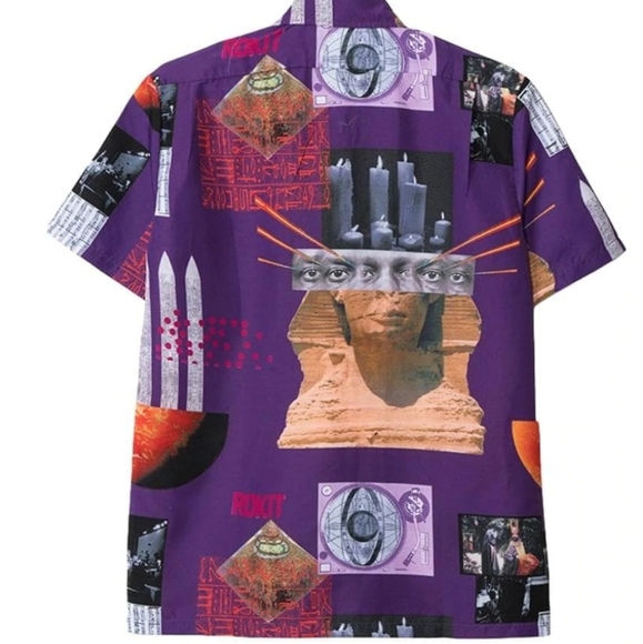 Rokit SATURN SHIRT -PURPLE - Picture 2 of 3
